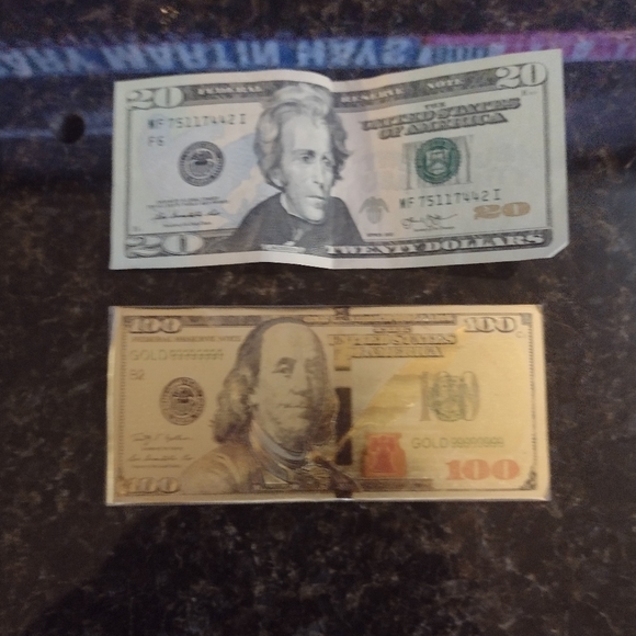 0.9999 24 karat gold replica currency - Picture 8 of 10